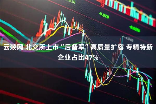 云燚网 北交所上市“后备军”高质量扩容 专精特新企业占比47%