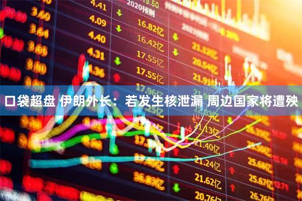 口袋超盘 伊朗外长：若发生核泄漏 周边国家将遭殃
